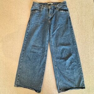Levi's Baggy Dad Jeans High-Rise Light Wash Women's Size 30 EUC
